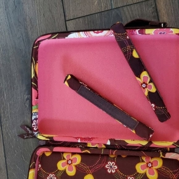 Vera Bradley buttercup travel kit with set
